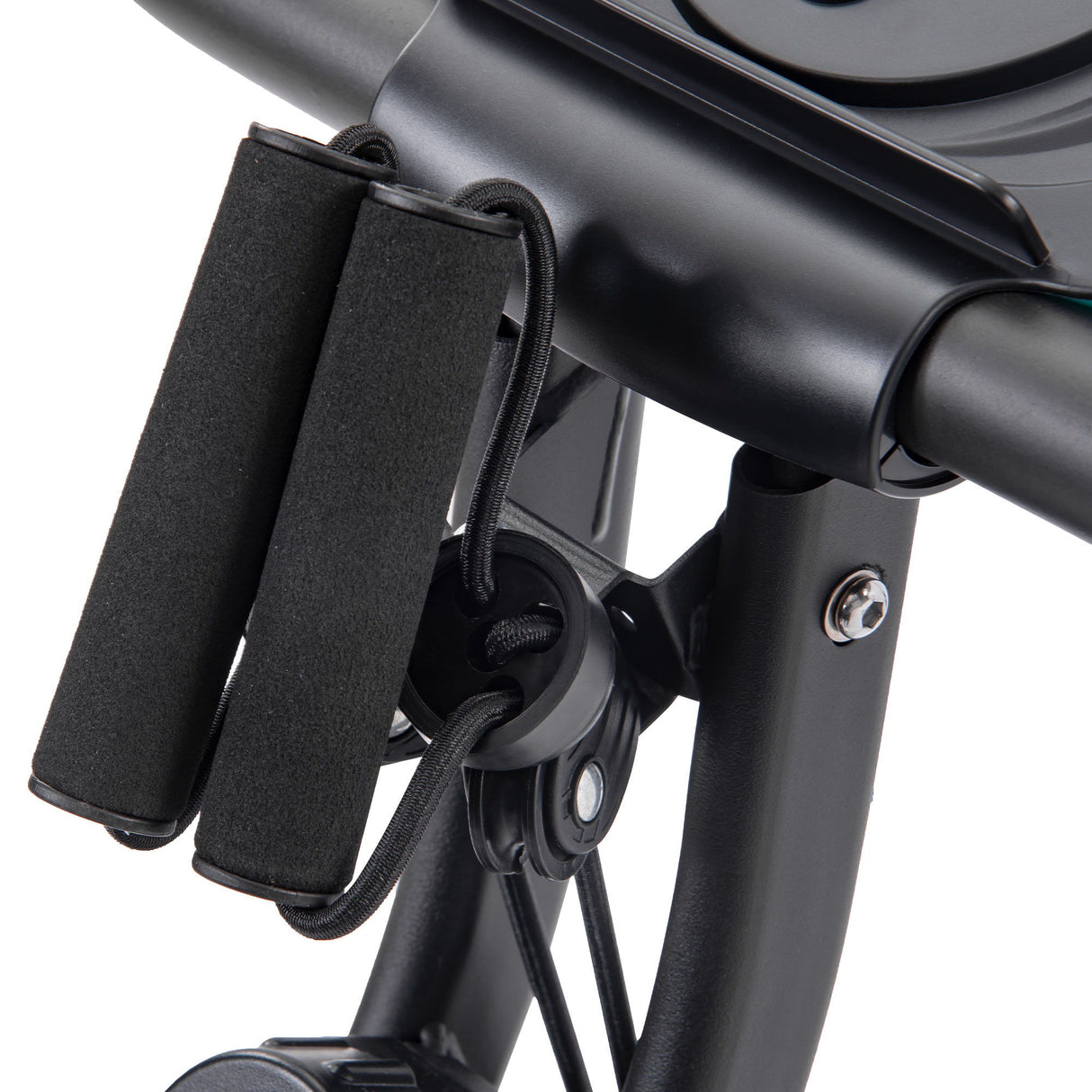 Exercise Bike Folding Stationary Bikes For Home With 16 Level Magnetic Resistance