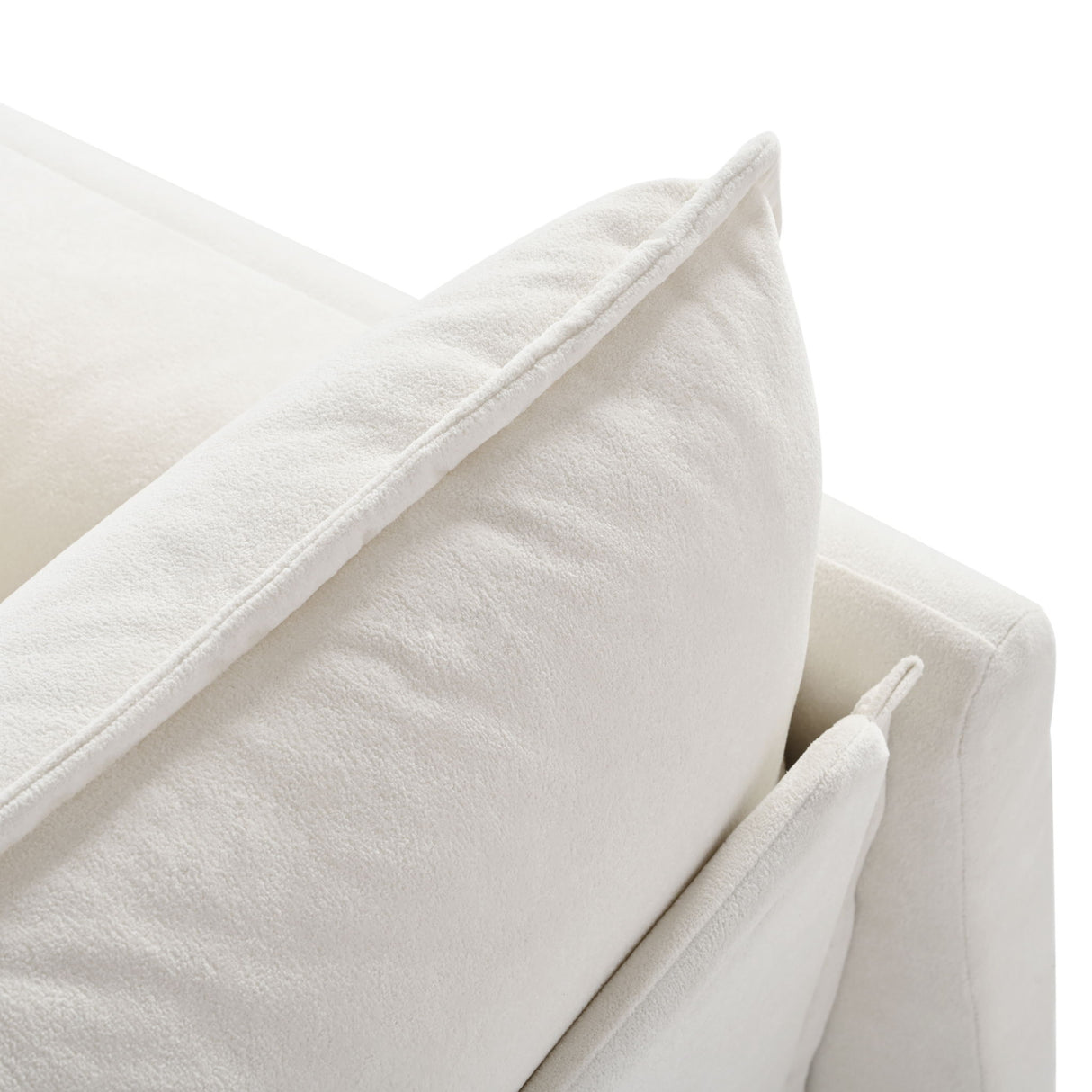 Oversized Chair With Movable Ottoman, Soft Upholstered Lounge Chair