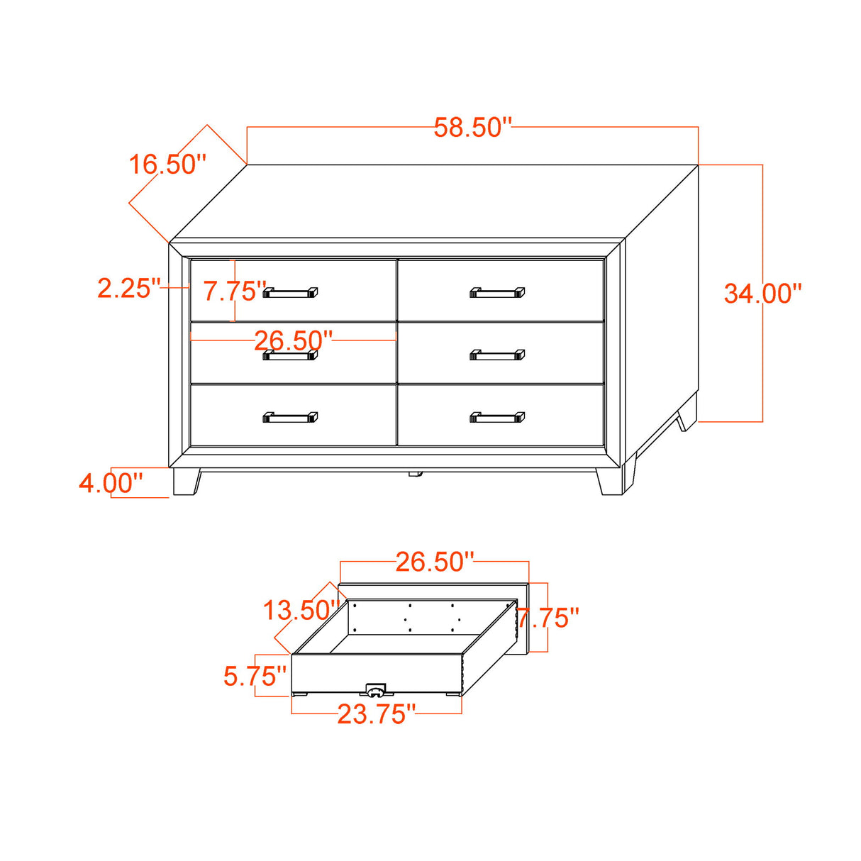 Urban - 5 Piece Set With Bookcase