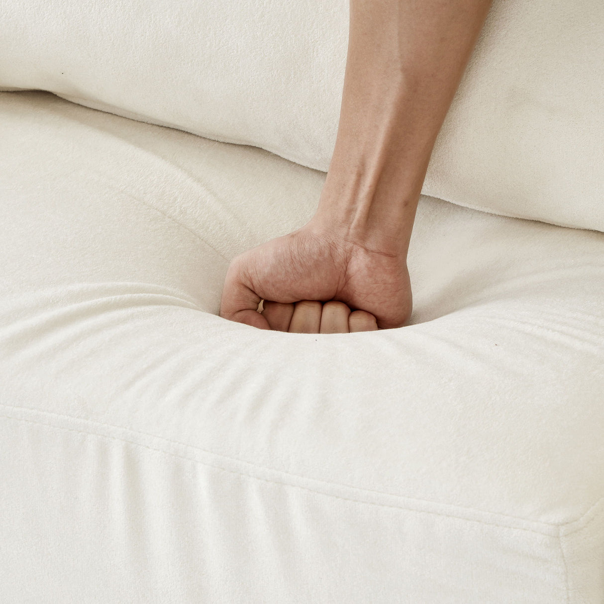 Modern Style Armchair Chaise Lounge Sofa Couch With Movable Storage Ottoman, USB Ports, Cup Holders, Phone Holder, Side Pockets