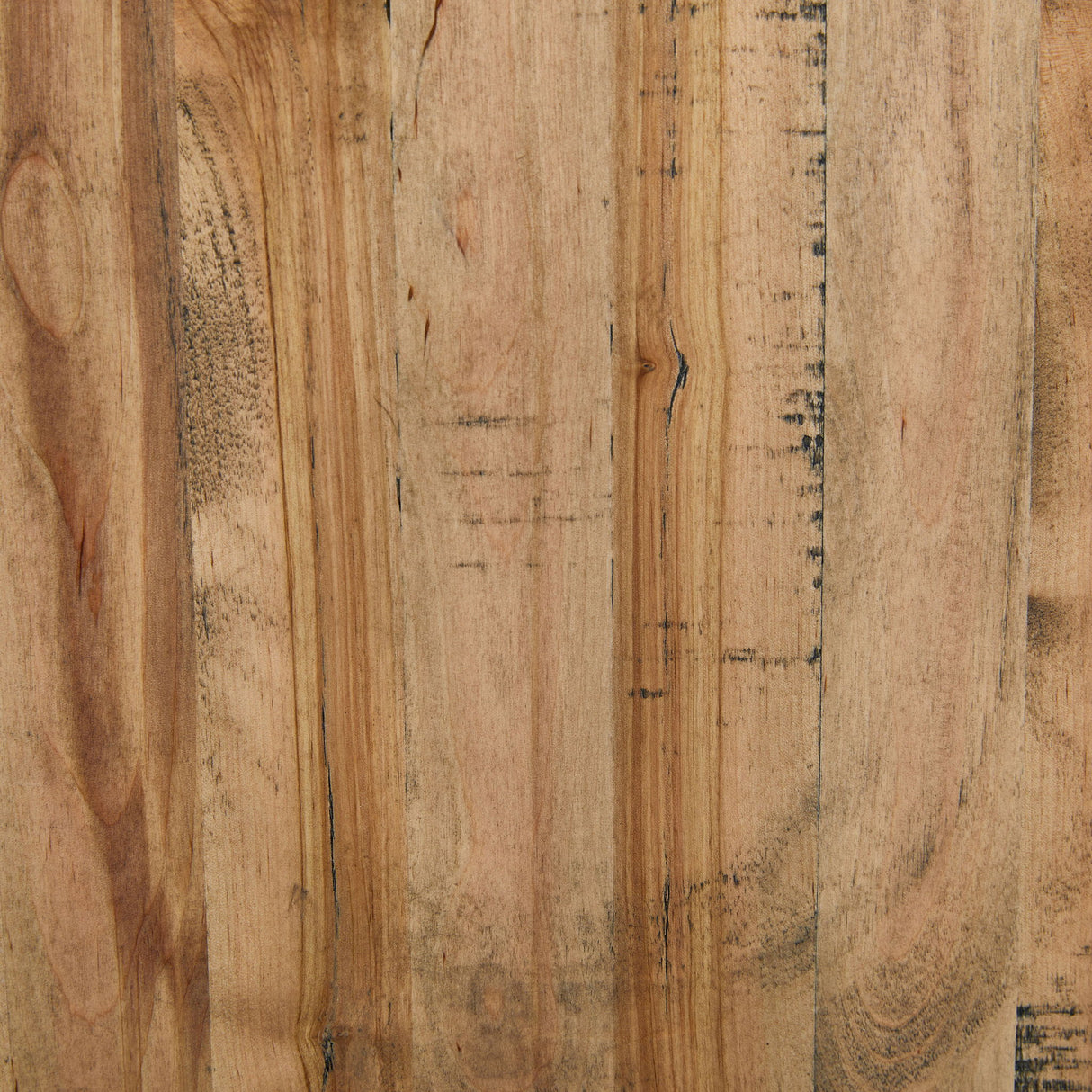 Contemporary Indoor Dining Set With Metal Legs, Birch, And Metal - Black / Natural