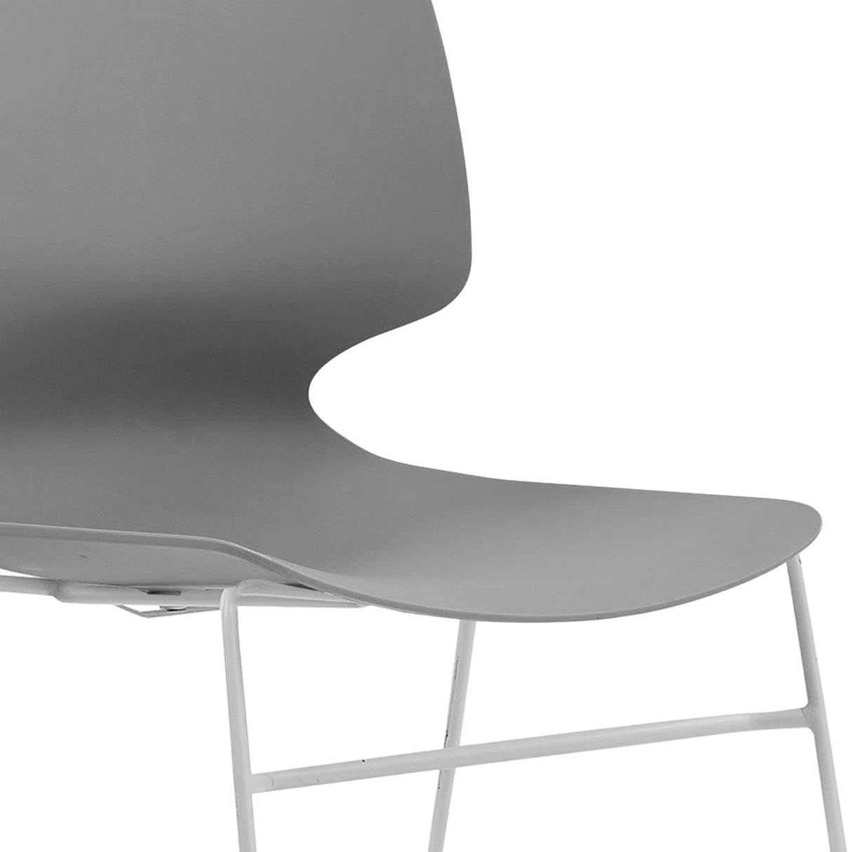 Modern Stacked Office Chairs (Set of 4)