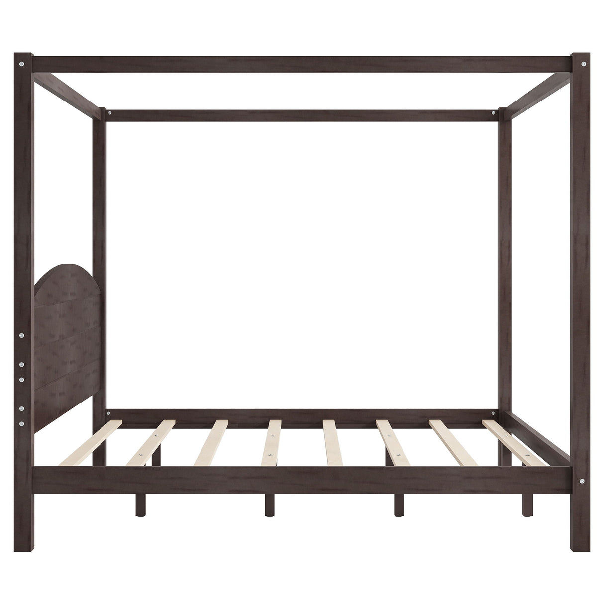 anopy Platform Bed With Headboard And Support Legs