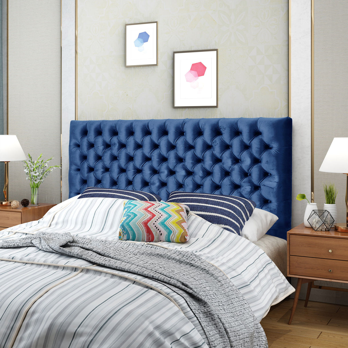 Annecy - Contemporary Upholstered Headboard