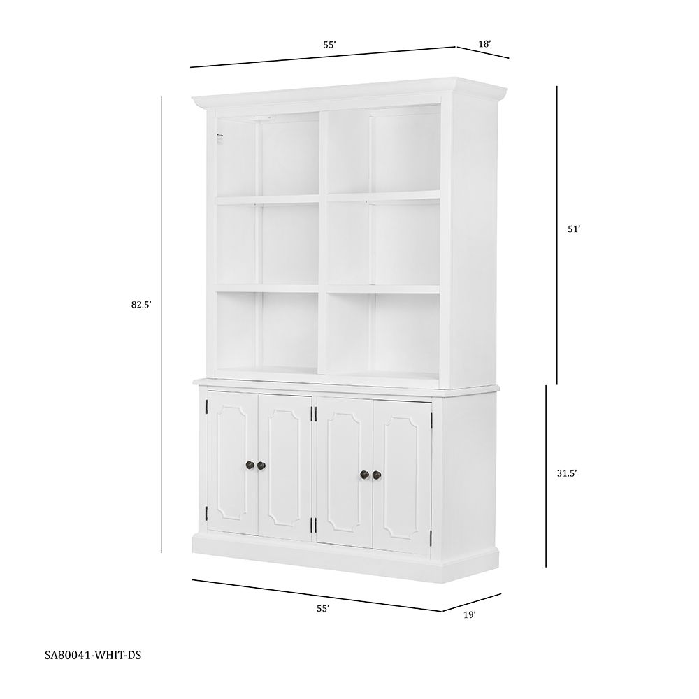 French Country Wood Cabinet