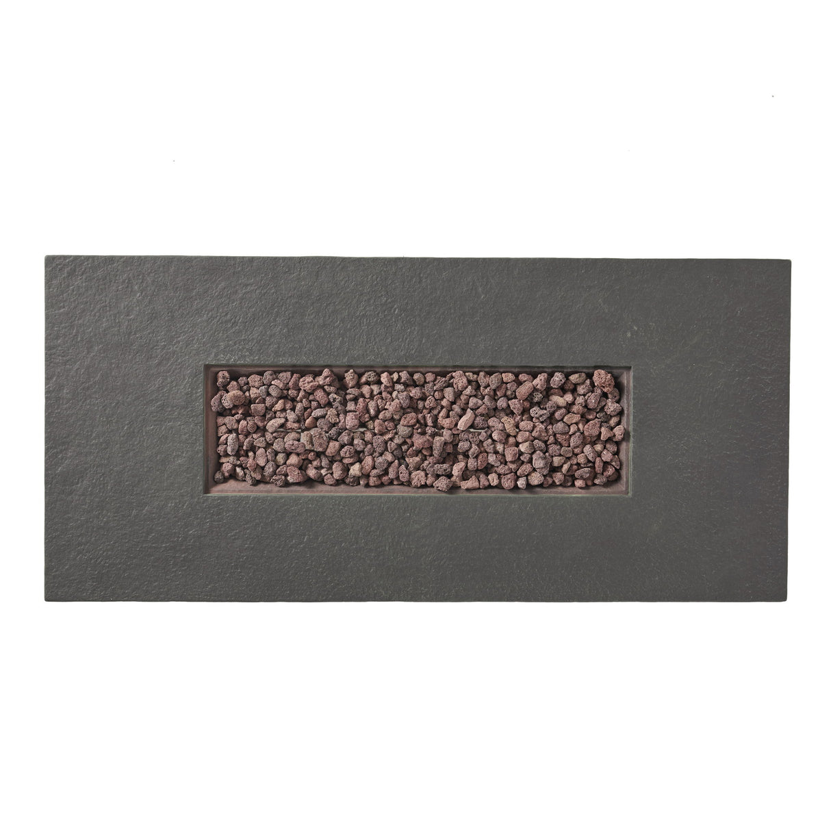 Fire Pit With Lightweight Concrete And Steel Frame