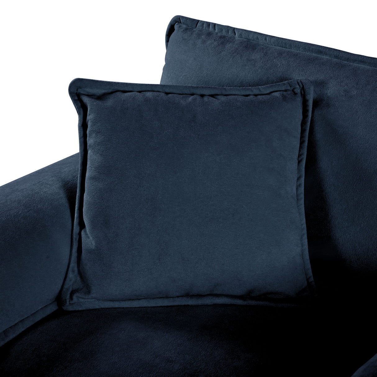 Oversized Chair With Movable Ottoman, Soft Upholstered Lounge Chair