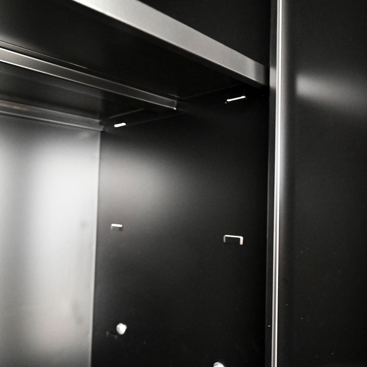 Steel Filing Cabinet With Compartments For Office Use, Storage, File Storage, Archives, And High And Low Cabinets - Black / Red