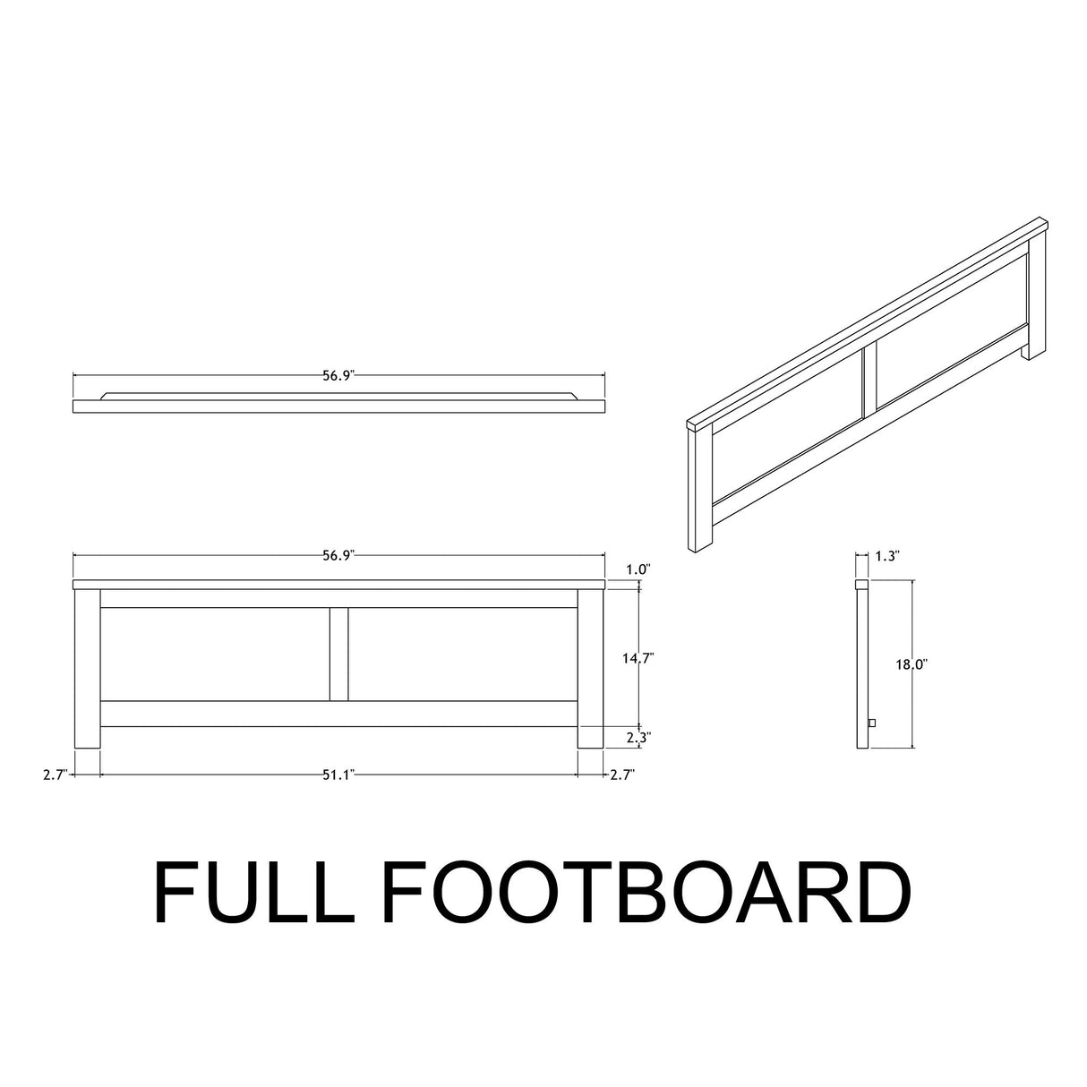 Augusta - 5 Piece Bedroom Set