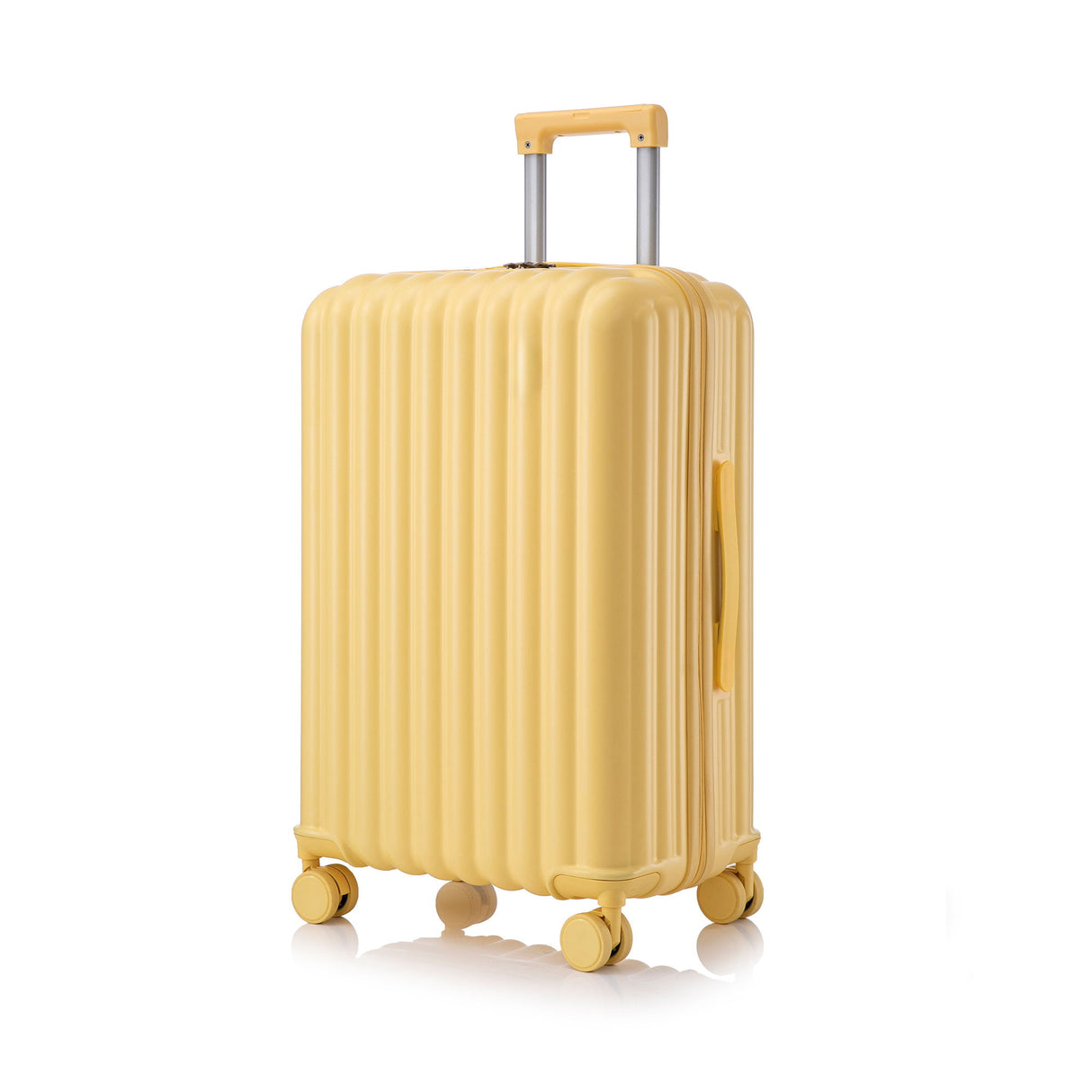 20" / 24" / 28" 3 Pieces / Set Spinner Wheel Luggage, Carry On Suitcase, With Cup Holder & USB Port & Phone Holder