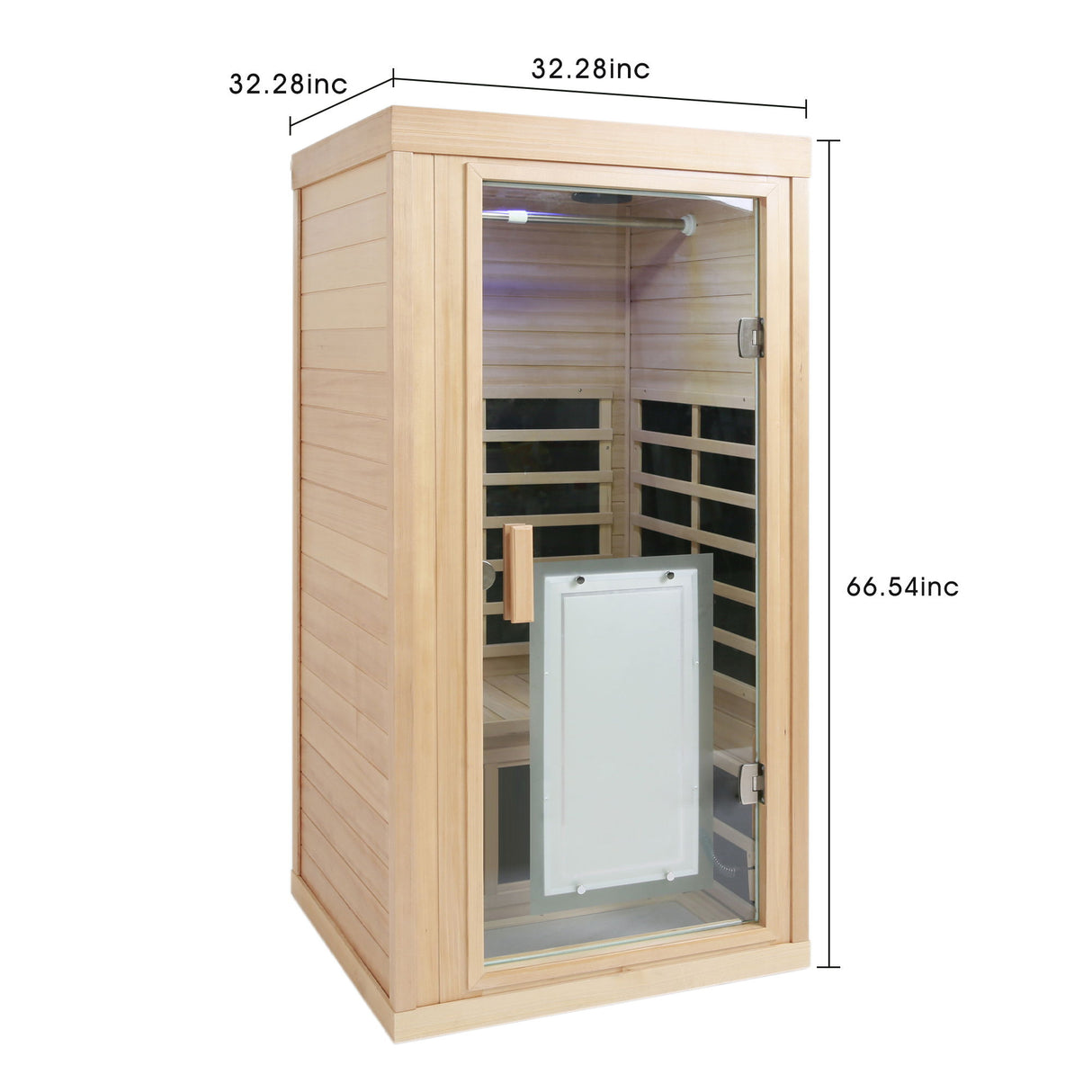 One Person Far Infrared Standard Indoor Sauna Room