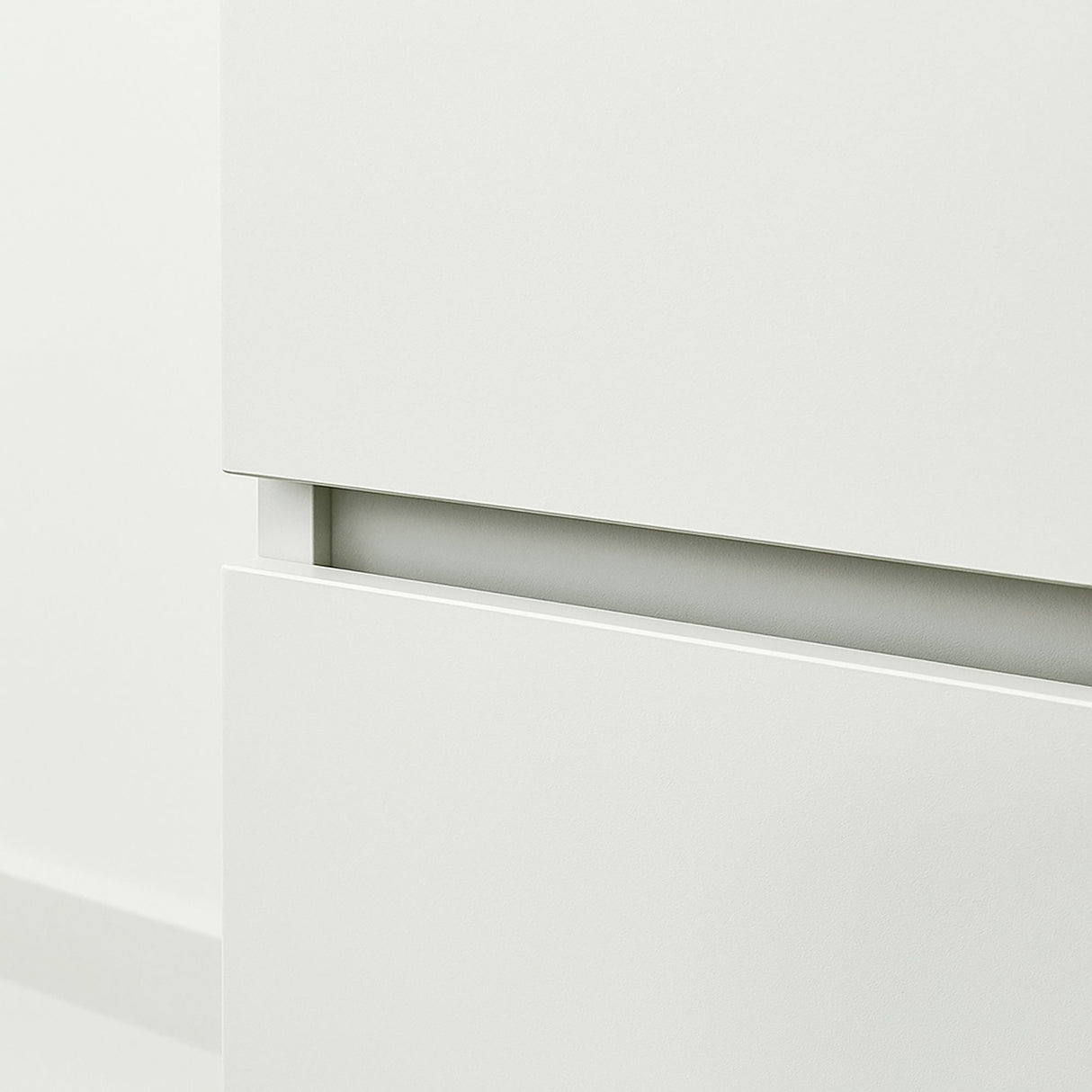 Elise - Modular Wood Closet System With Mirror In Versatile Storage Solution - White