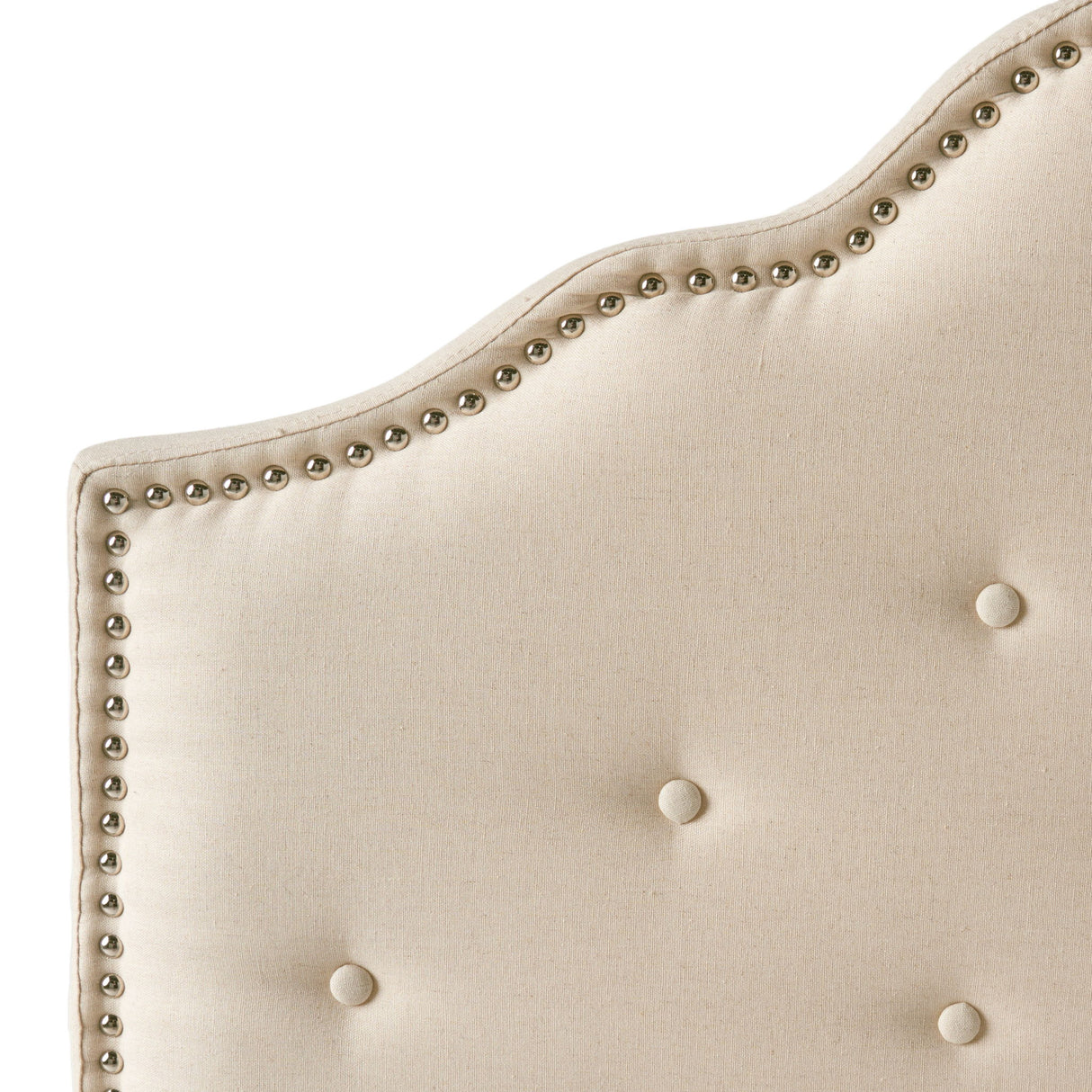 Luella - Button Tufted Upholstered Headboard