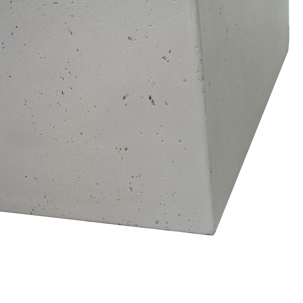 Outdoor Patio Square Gas Burning Concrete Fire Pit 40,000 Btu