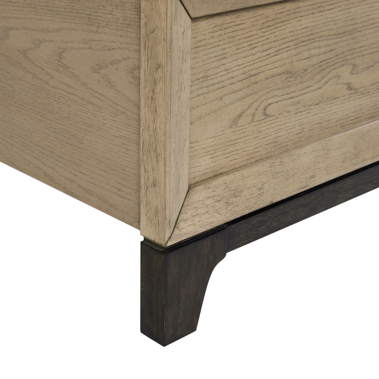 King Panel Bed - Brown