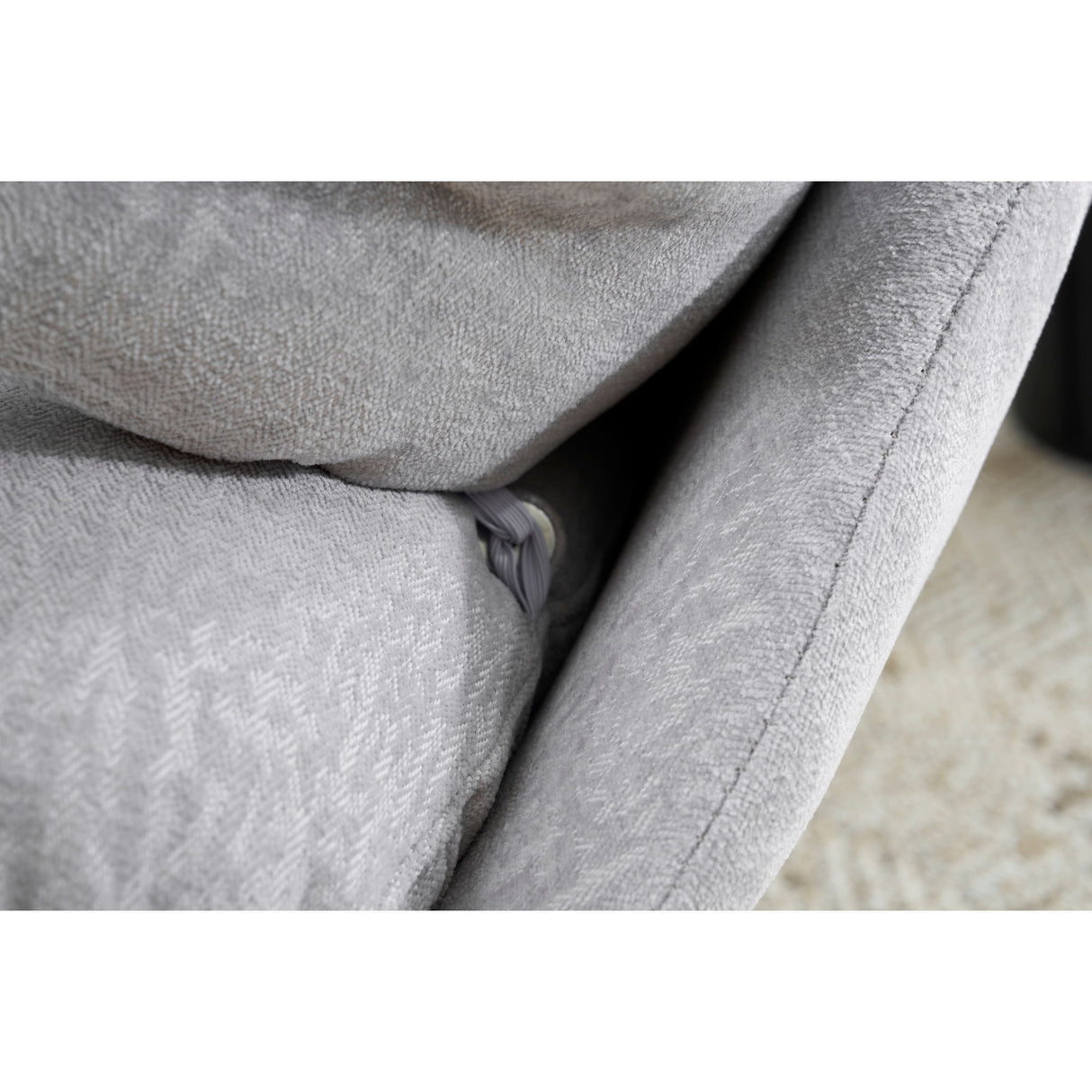 Modern Chenille Office Chair With 360 Degree Swivel