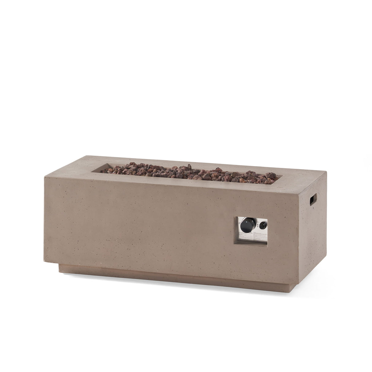 Contemporary Outdoor 40,000 Btu Propane Fire Pit