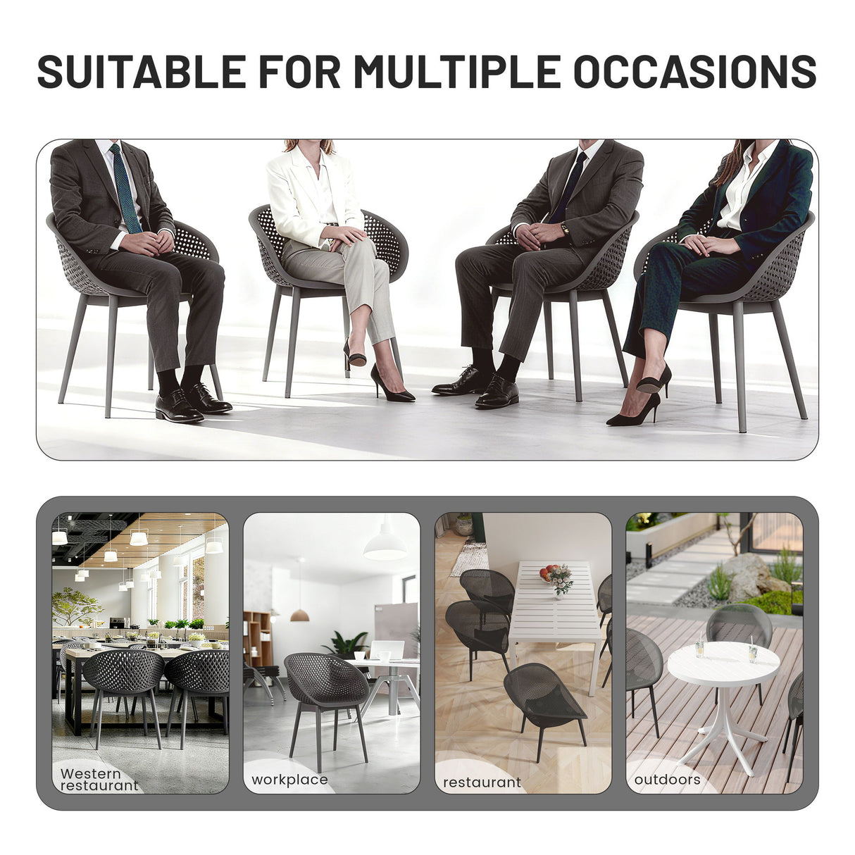2 Pack Lounge Chair Set & Folding Square Table