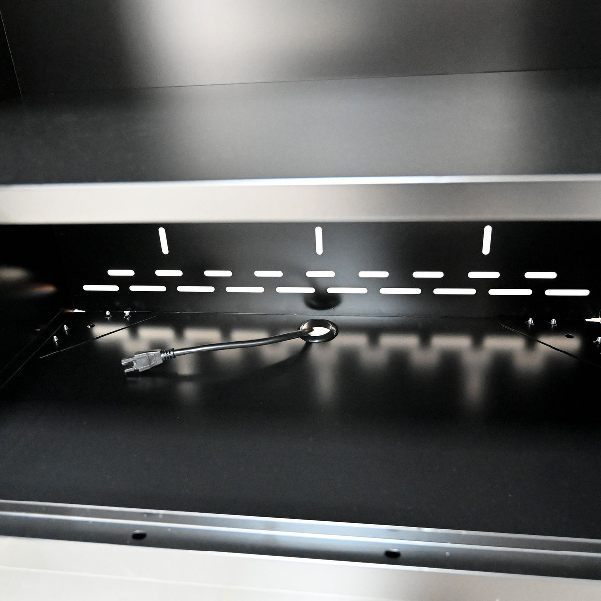 Steel Filing Cabinet With Compartments For Office Use, Storage, File Storage, Archives, And High And Low Cabinets - Black / Red