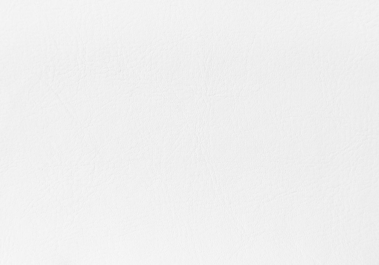 Queen Size Headboard Only Upholstered Leather Look - White