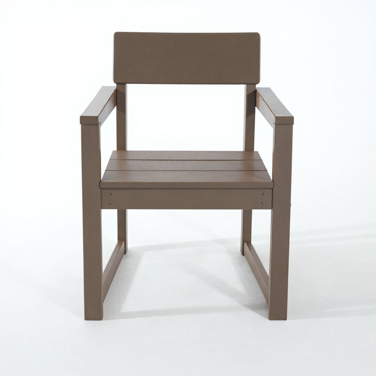 5 Piece Outdoor Dining Set, Table With Umbrella Hole And 4 Armrest Chairs