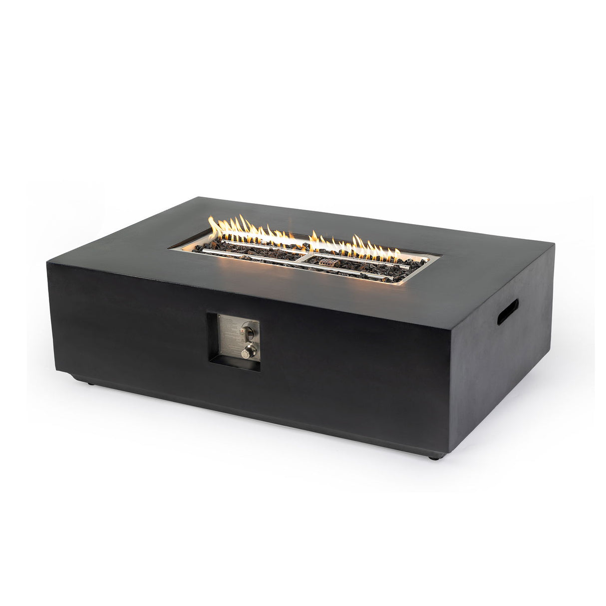 Propane / Natural Gas Fire Pit Table, 50,000 BTU - Charcoal