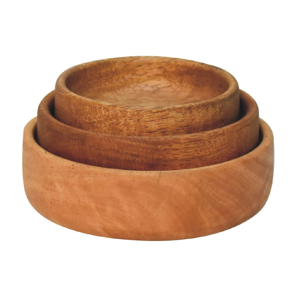 Fruit Bowl (Set of 3) - Light Brown