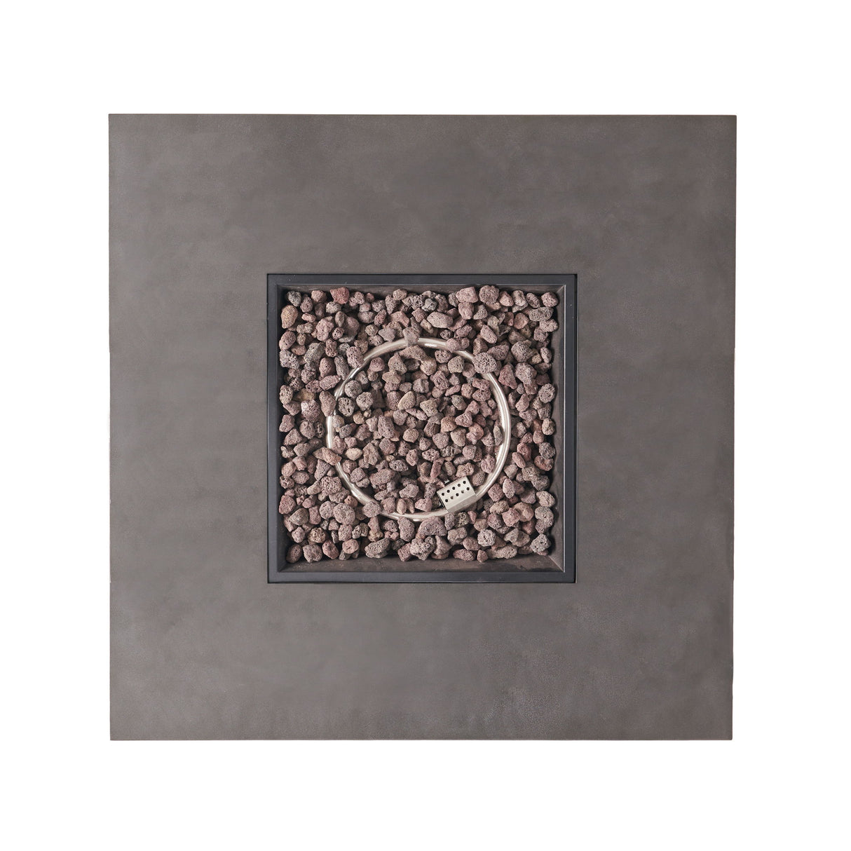 Modern Square Fire Pit With 50,000 Btu