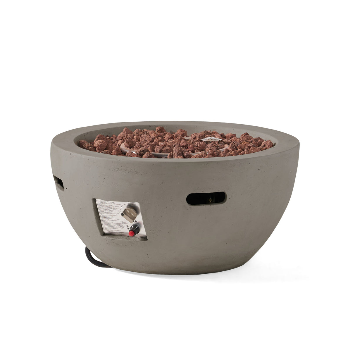Bowl Shaped Propane Fire Pit 40000 Btu