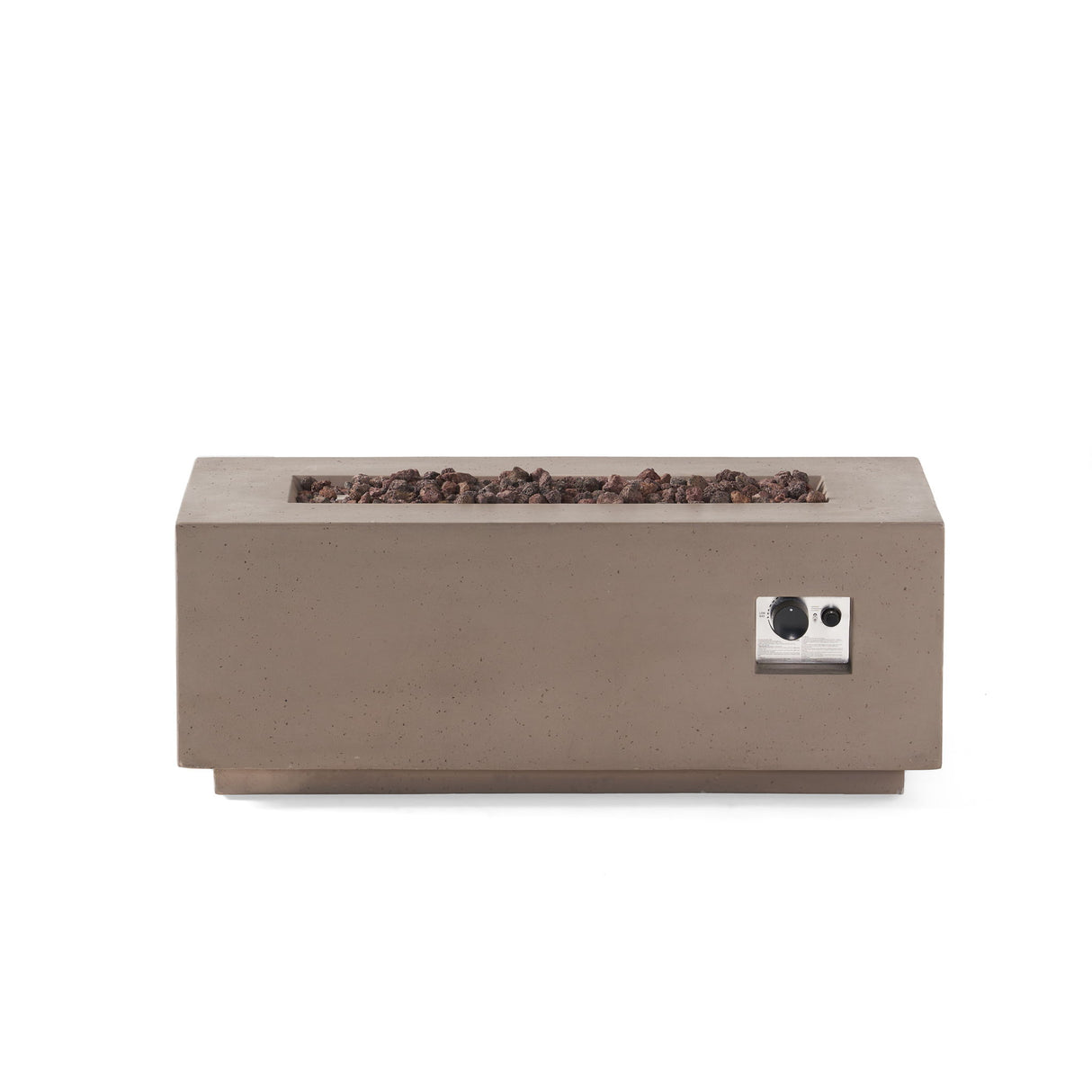 Contemporary Outdoor 40,000 Btu Propane Fire Pit