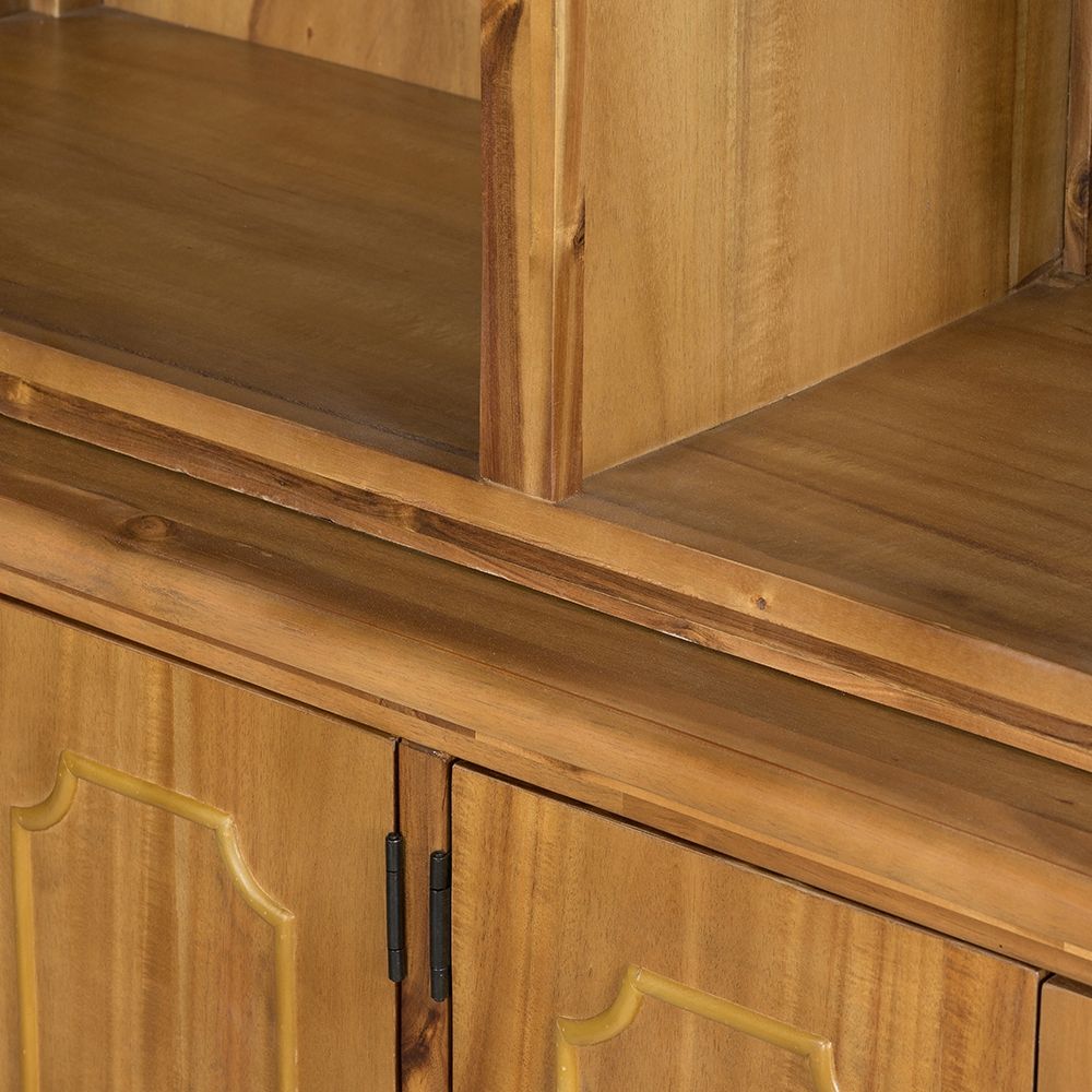 French Country Wood Cabinet