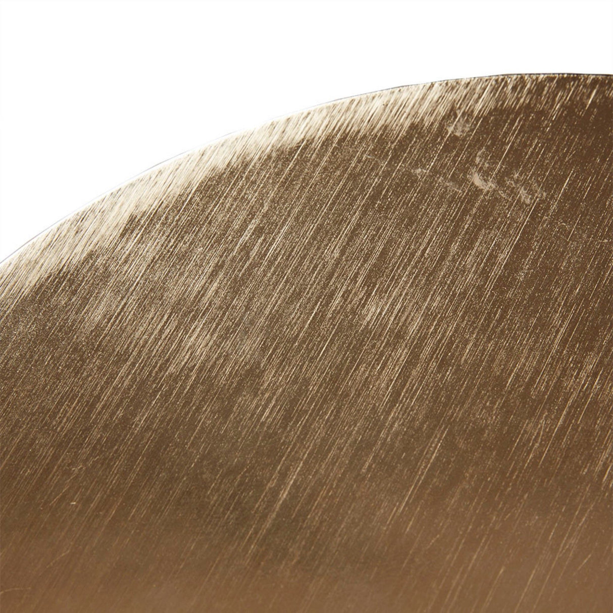 Accent Table Elegant Design Metal Round - Black / Gold