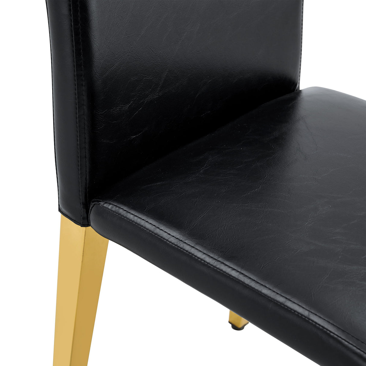 Elegant Upholstered Chairs With Metal Legs