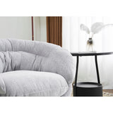 Modern Chenille Office Chair With 360 Degree Swivel