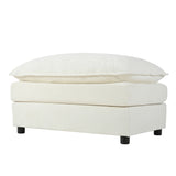 Oversized Chair With Movable Ottoman, Soft Upholstered Lounge Chair