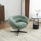 Modern Chenille Office Chair With 360 Degree Swivel