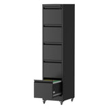 Drawer Metal Locking Vertical File Cabinet With Wheels Heavy Duty Lockable Storage