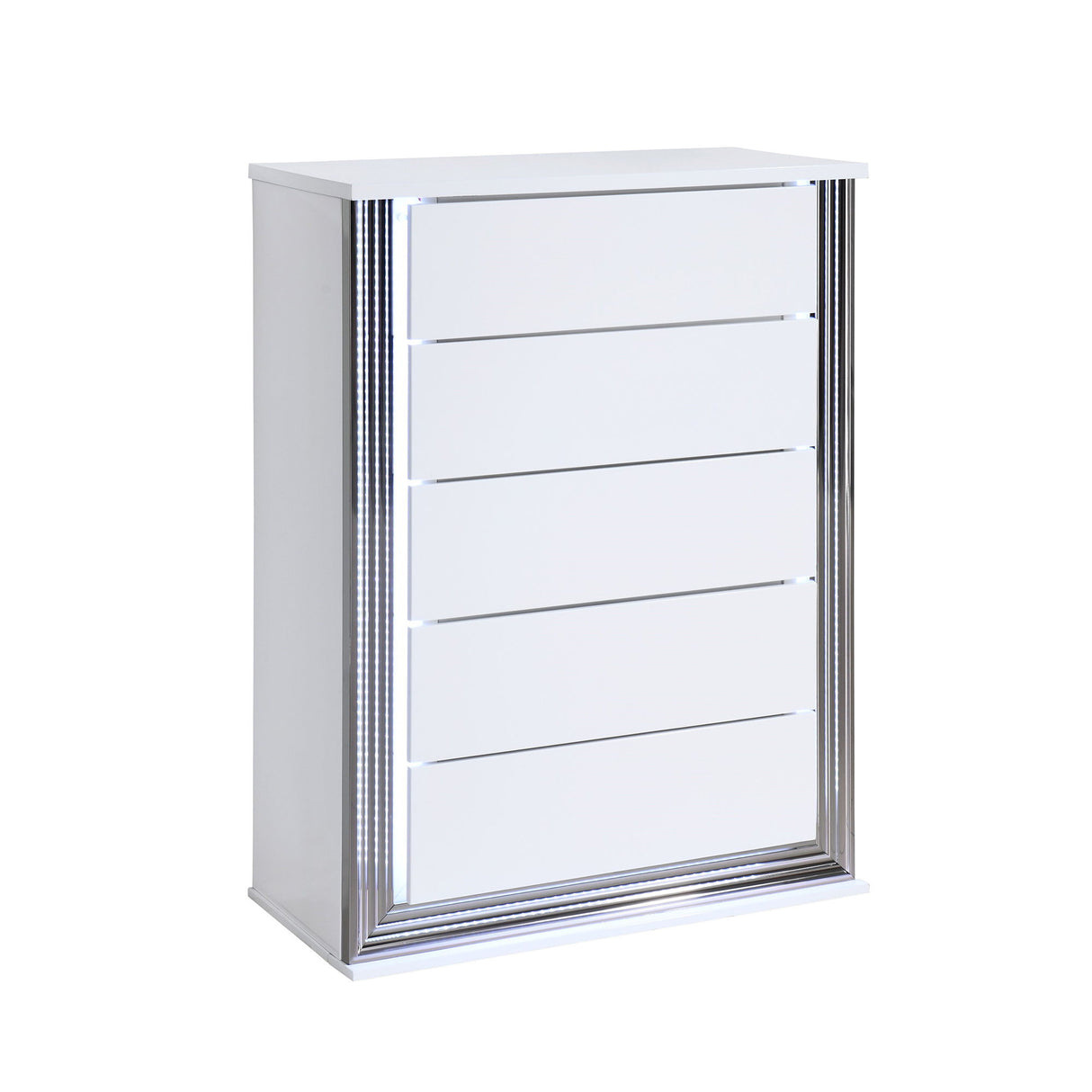 Moon - 5 Pieces Bedroom Set With LED Accent