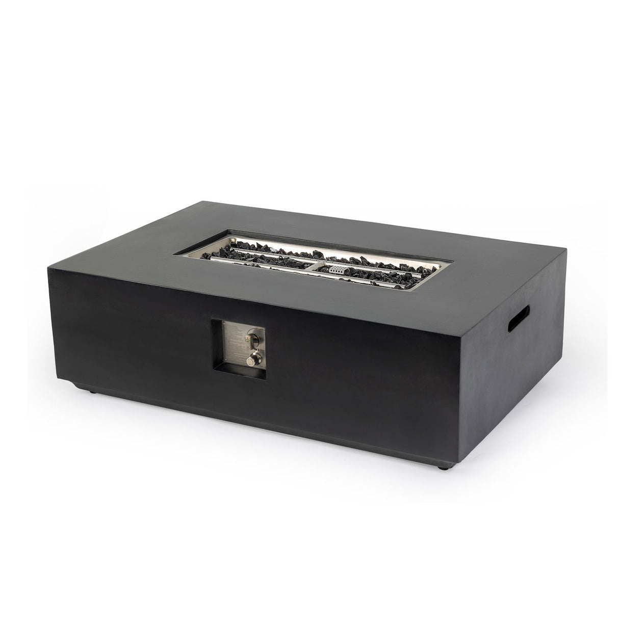 Propane / Natural Gas Fire Pit Table, 50,000 BTU - Charcoal