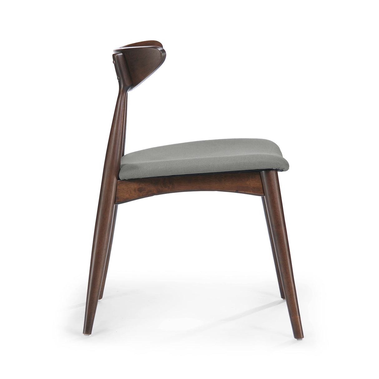 Retro Dining Chairs With Ergonomic Back (Set of 2)