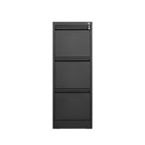 Durable Metal 3 Drawer File Cabinet With Lock For Office Storage