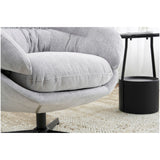 Modern Chenille Office Chair With 360 Degree Swivel