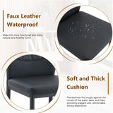 Dining Chairs With Shell Pattern, Comfort And Style