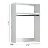 Devi - Wall Mounted Wood Closet System