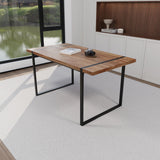 Rectangular Dining Table, 4 - 6 Person Capacity - Wood