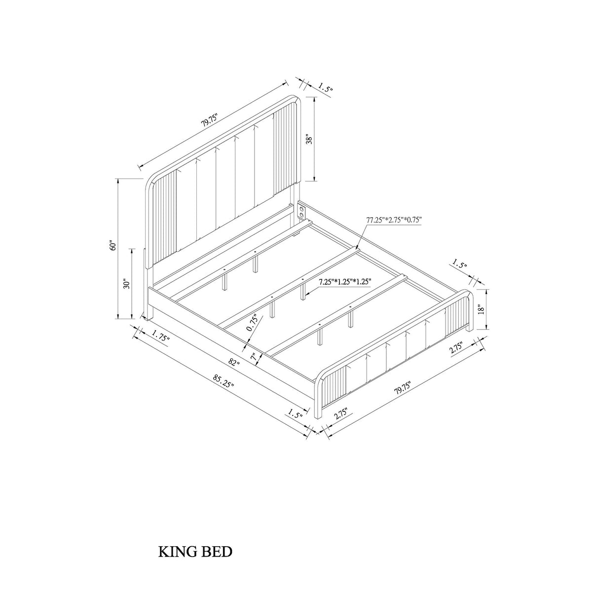 Beverly - 5 Piece Bedroom Set With Cooler