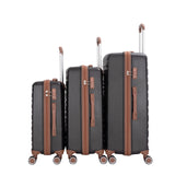 5 Piece Set Hardshell Carry On Luggage Set With Tsa Lock