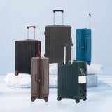 20" / 24" / 28" 3 Pieces / Set Spinner Wheel Luggage, Carry On Suitcase, Matching Color, TSA Combination Lock