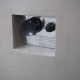 Round Iron Fire Pit With 40,000 Btu