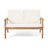 Avacyn - Outdoor Acacia Wood 4 Seater Chat Set With Cushions